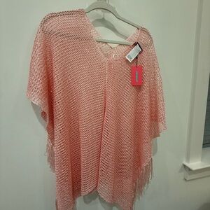 Edikted Coral Knit Swim Cover-Up